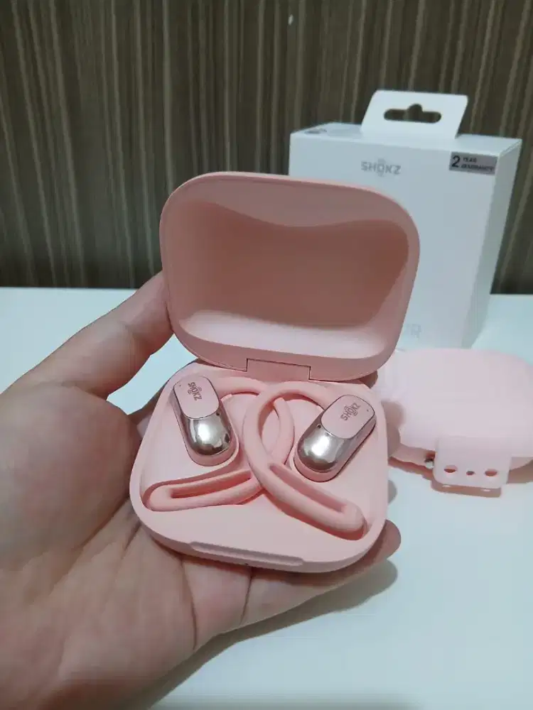 NEGO TWS Shokz openfit air pink MULUS NO MINUS (Headset/earphone)