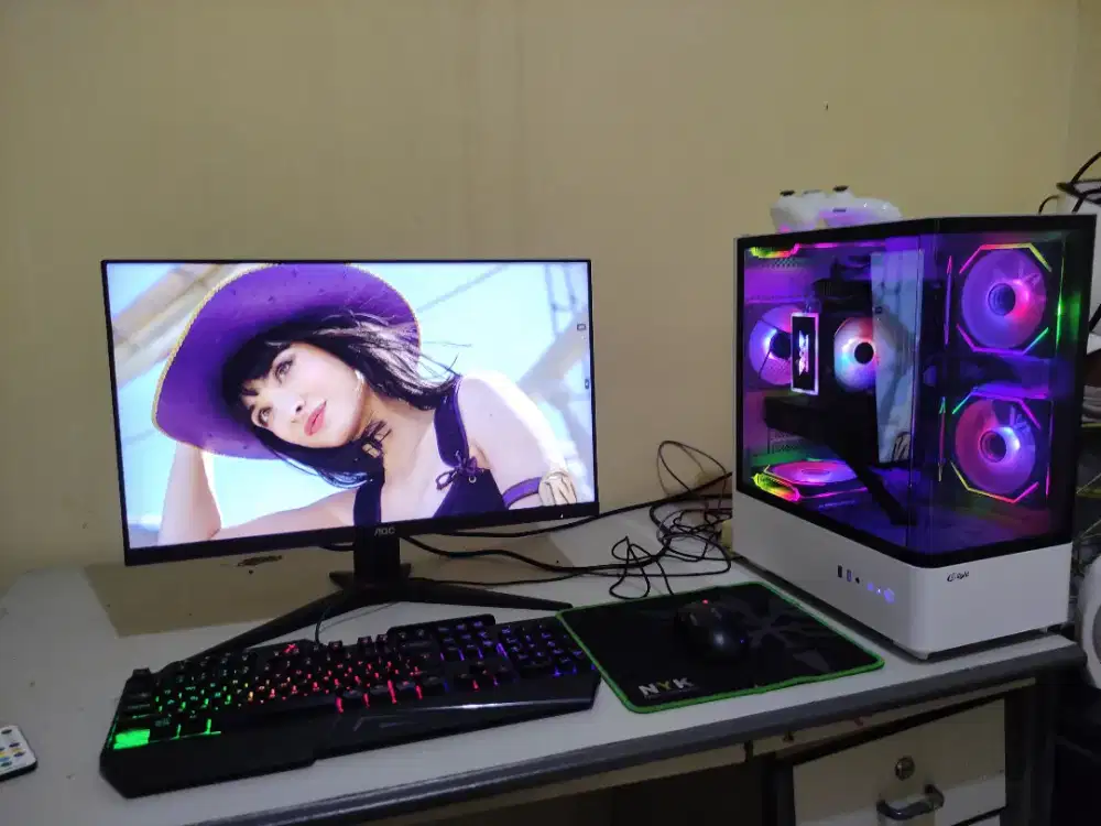 Fullset PC GAMING RTX 3060 TI, INTEL I3 12100F, NVMe RAM 16GB