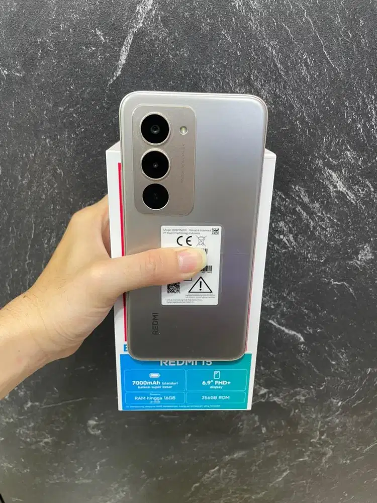 Redmi 15 8/256 Second Like New Masih Garansi Panjang
