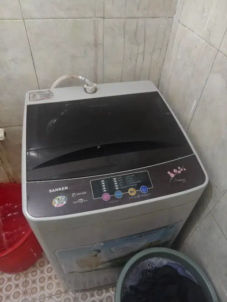 Mesin Cuci 1 Tabung Sanken