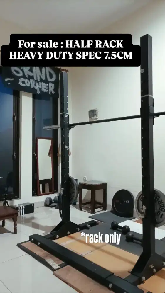 Half rack /squat rack heavy duty