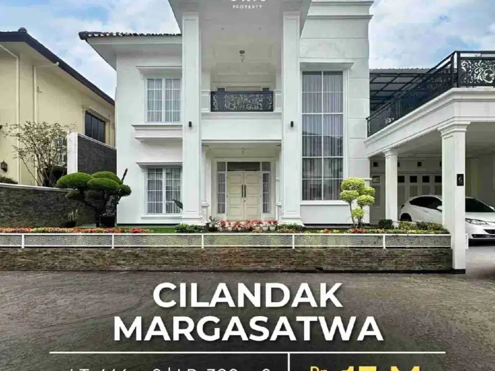 NEWLY RENOVATED HOUSE
MODERN CLASSIC DESIGN
DALAM KOMPLEK di CILANDAK MARGASATWA JAKARTA SELATAN