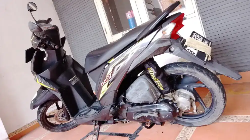 Rp 8.5 jt, Honda Beat 2014, FI Fuel Injection Combi Brake, Bekasi