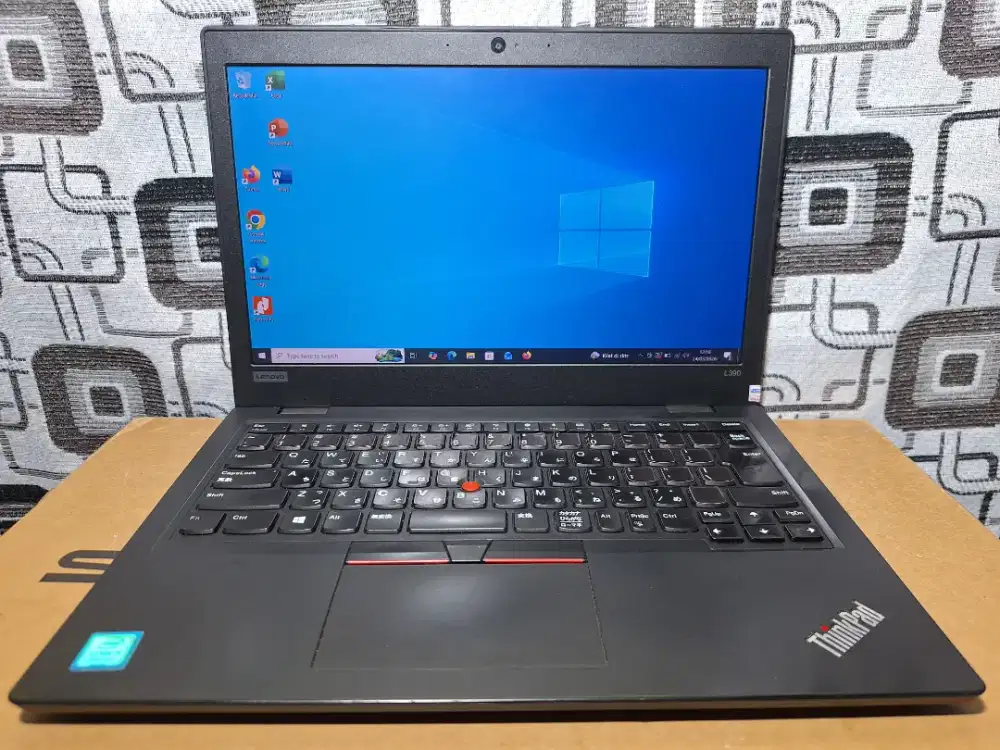 Laptop Lenovo Thinkpad L390 Core i5 ram 8gb SSD layar FullHD mantap