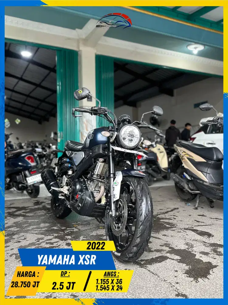 YAMAHA XSR 2022 LIKE NEW POLL BOSKUU HIKMAH MOTOR KEPUH