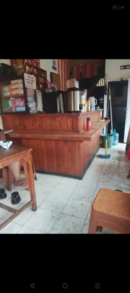meja bar warkop awet dan kokoh