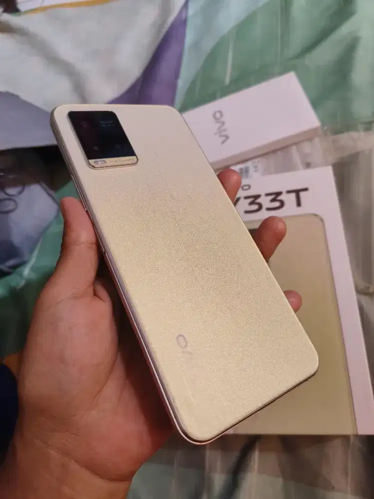 Vivo Y33T 8+4/128Gb Mulus Lengkap Minus