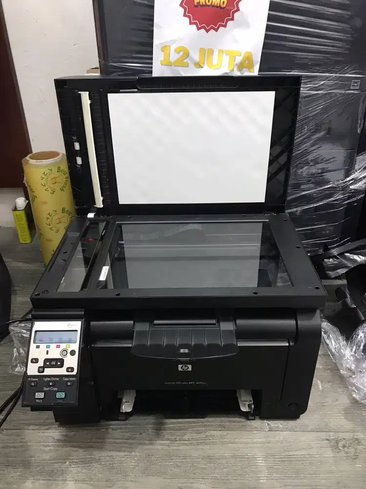 Printer HP LaserJet pro 100 mfp m175nw warna Multifungsi siap pakai
