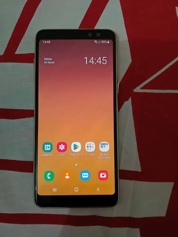 Samsung a8 2018 gress