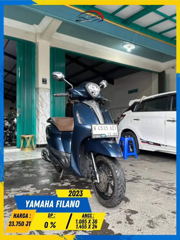 YAMAHA FILANO 2023 BEKAS RASA BARU BOSKUU HIKMAH MOTOR KEPUH MALANG