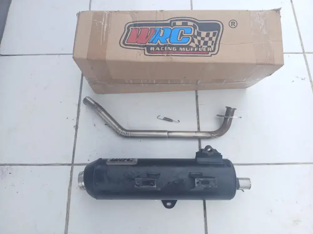 Di jual knalpot wrc kondoman aerox old sarteng