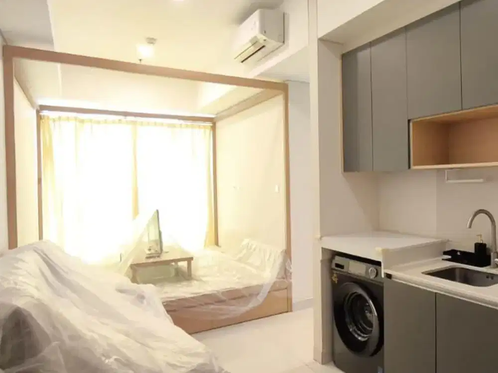 Disewa 95 perTahun, Taman Anggrek Residences Fully Furnished, 3 Bedroom 65sqm, Low Floor