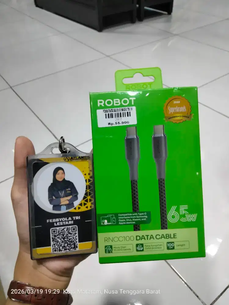 C TO C USB ROBOT ATLANTIS DAHSYAT
