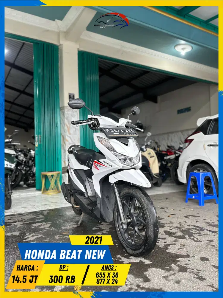 HONDA BEAT NEW 2021 MANTAP GASS POLL BOSKUU HIKMAH MOTOR KEPUH