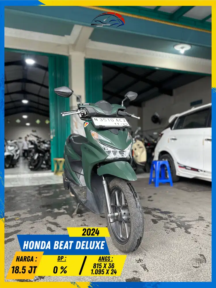 HONDA BEAT DELUXE 2024 NEGO GAS POLL MASZEHH HIKMAH MOTOR KEPUH