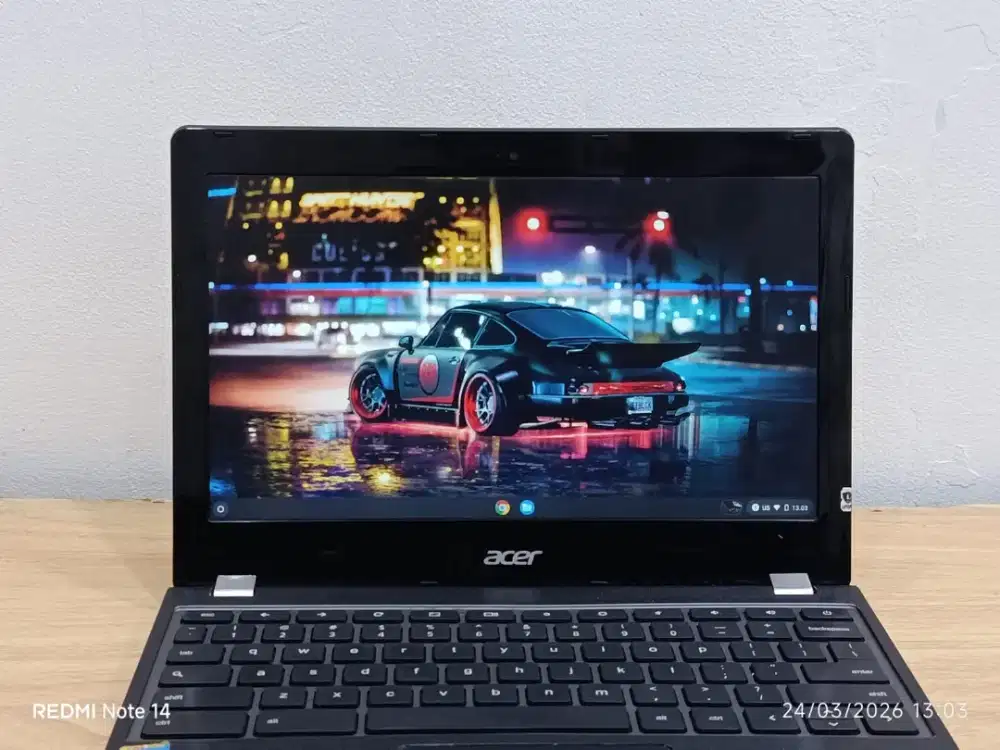 Acer Chromebook Intel  Celeron N3205U RAM 2GB MMC 32GB