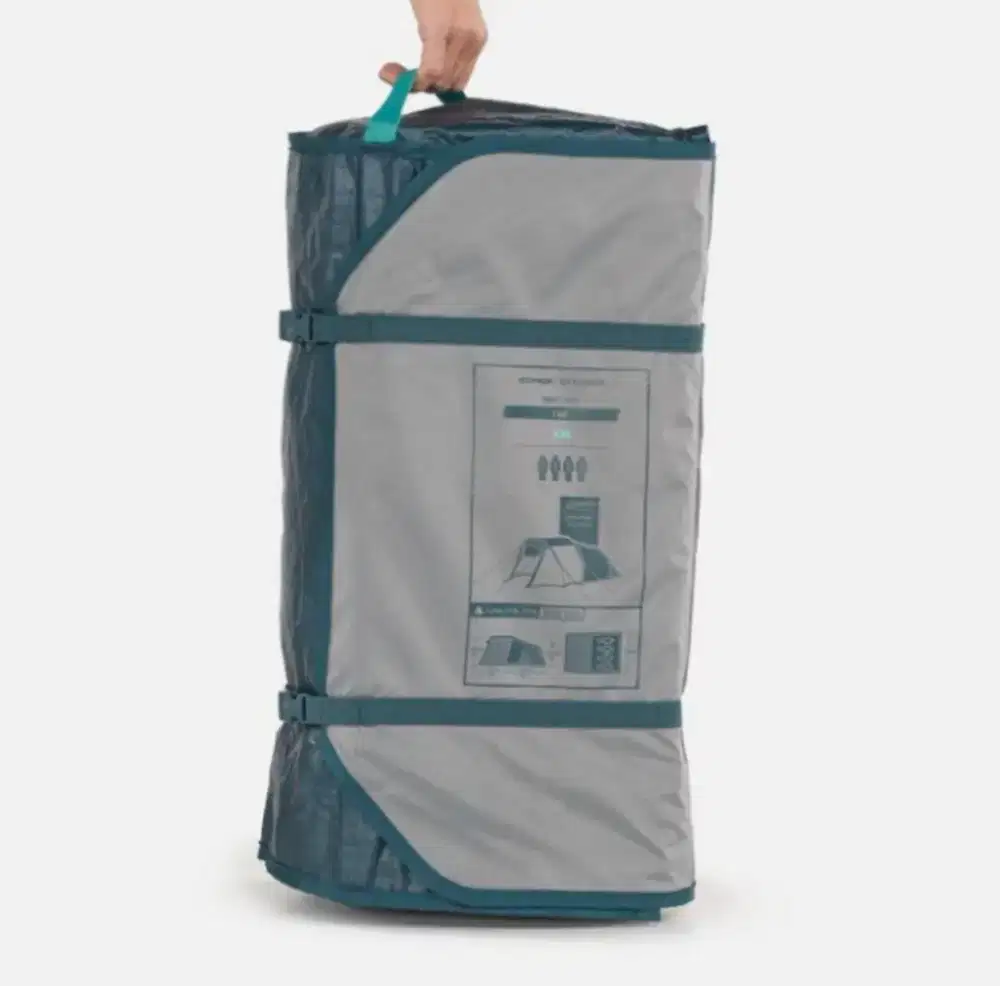 Dechalton Quechua Tenda Camping MH100 Uk.XXL - 4 Orang - 875590