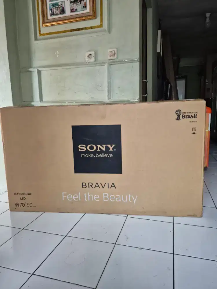 Led Tv 50 Sony Bravia Digital sepaket sama stik tv android