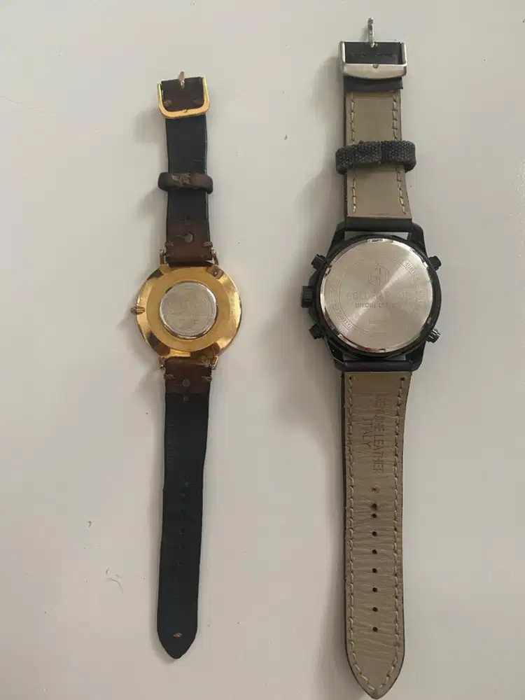 Jam tangan pria merk WD original. Tali kulit.