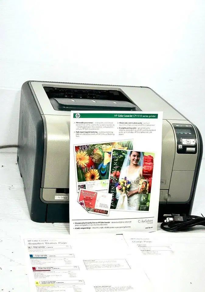 Printer Hp LaserJet Color CP1515 siap pakai - Bergaransi