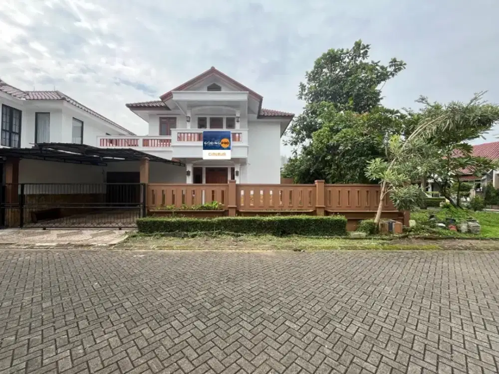Di Jual Murah Rumah Hoek dalam Cluster di Raffles Hills Cibubur