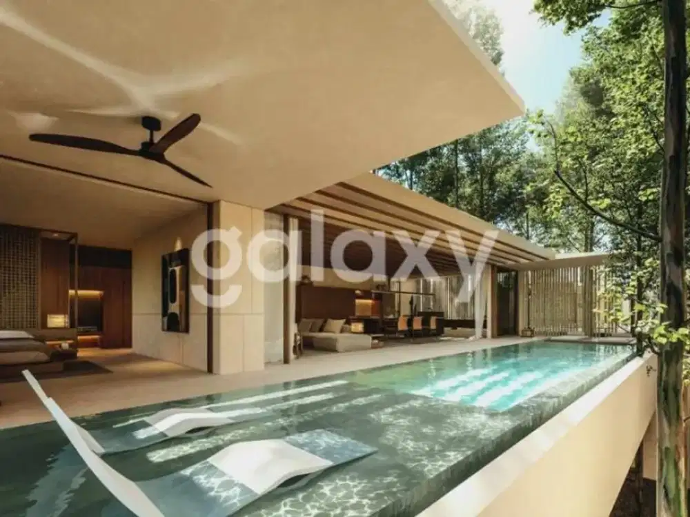 THE EASE LUXURY RESORT VILLA IN EUCALYPTUS WELLNESS LIVING COMPLEX, CANGGU