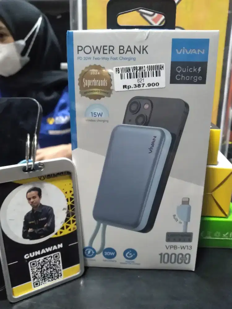 Power bank VIVAN VPB-W13 ATLANTIS DAHSYAT