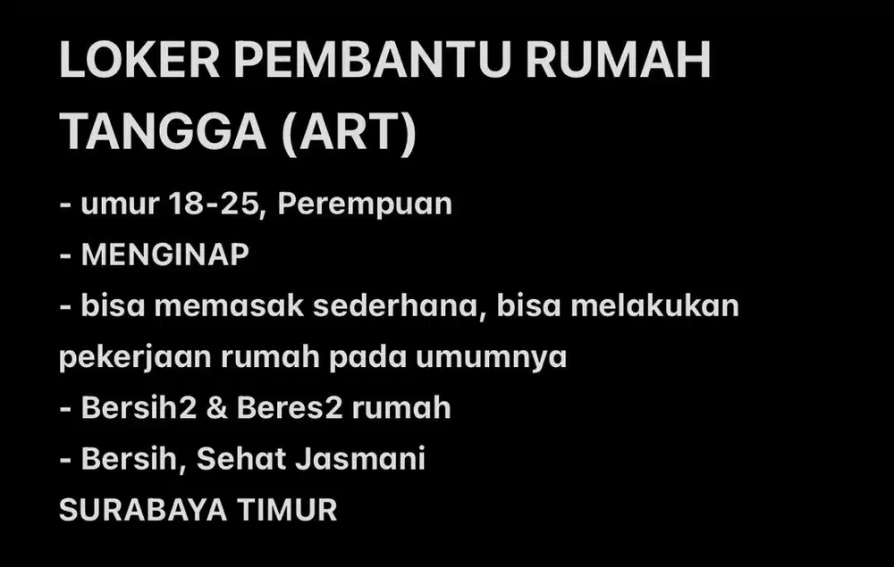 DICARI ART SERABUTAN!