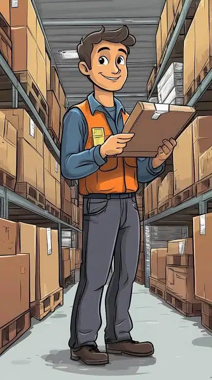 Tim gudang (packing)