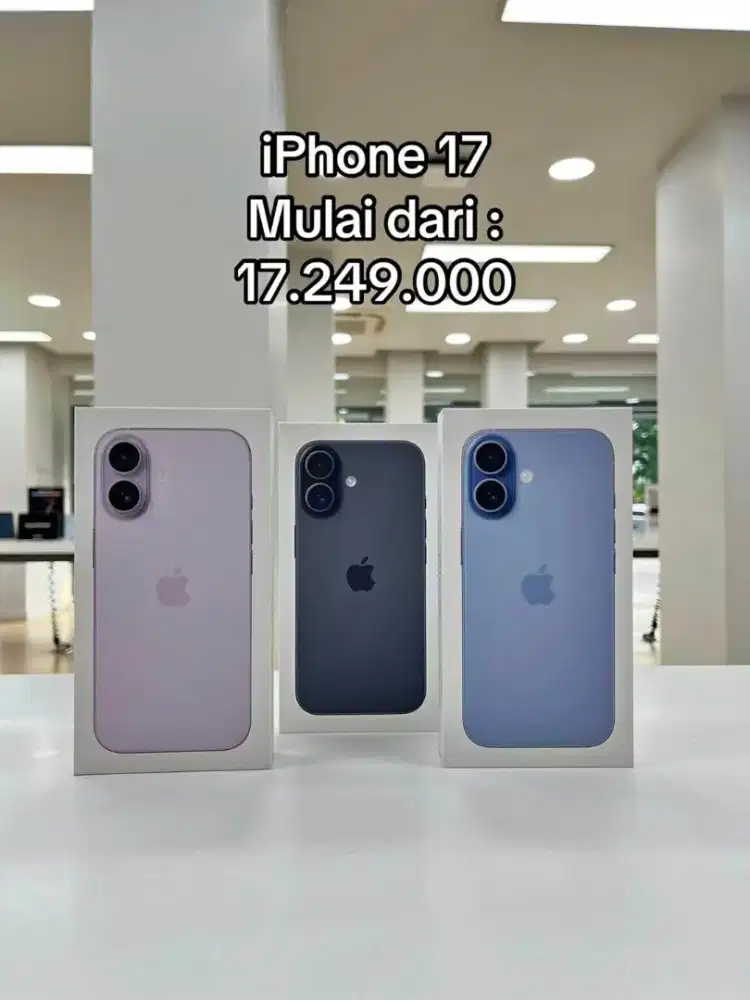 IPhone 17 128GB Promo Kredit Bunga Ringan Free 2x Angsuran