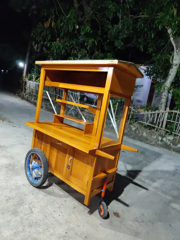 Gerobak Angkringan jg Melayani Pesanan Grobak Bakso Mie Bubur Sate dlL