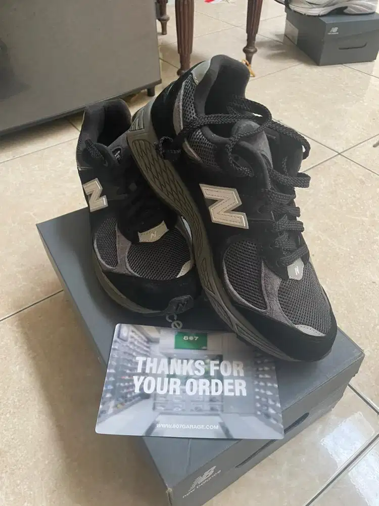 New Balance 2002r black rare item