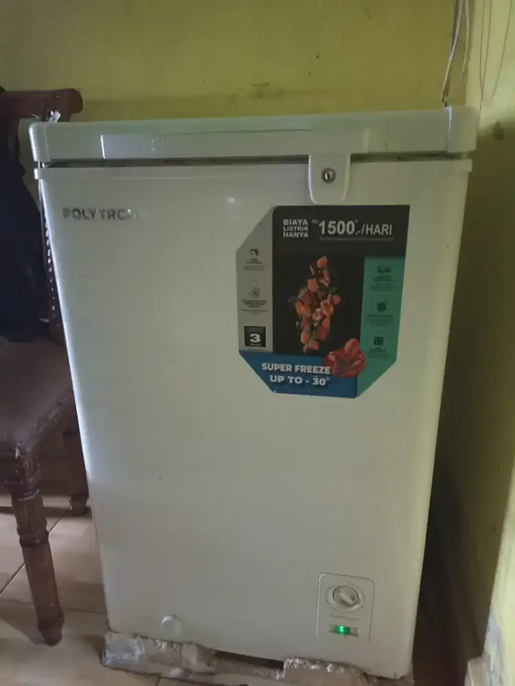 Dijual frezeer box polytron 100 liter