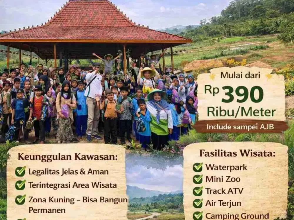 wisata di area tanah sendiri