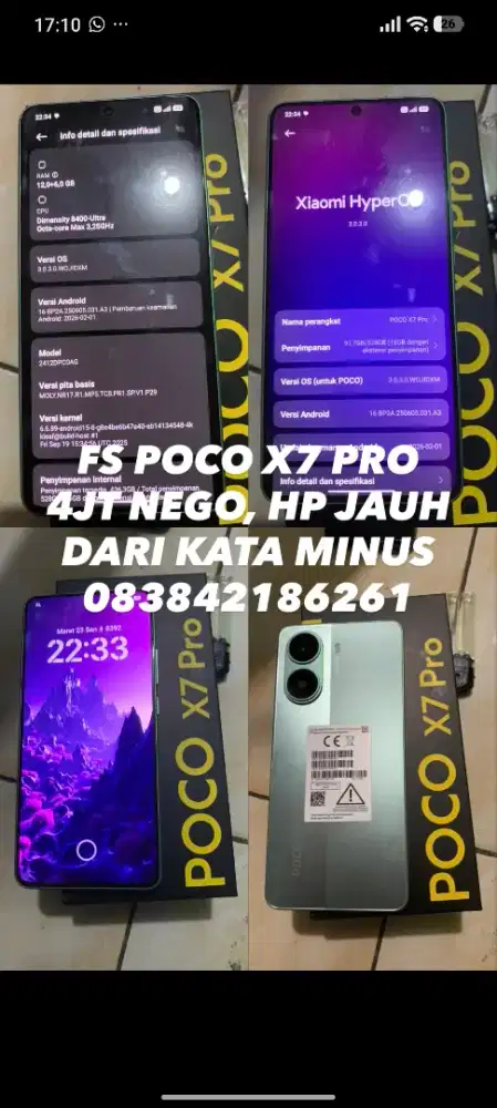 No minus hp pemakaian 2blnn