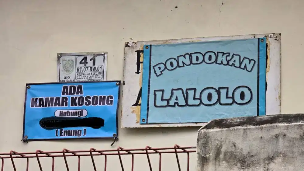 Dijual Kost-Kostan 24 pintu (2 lantai) di UI Depok