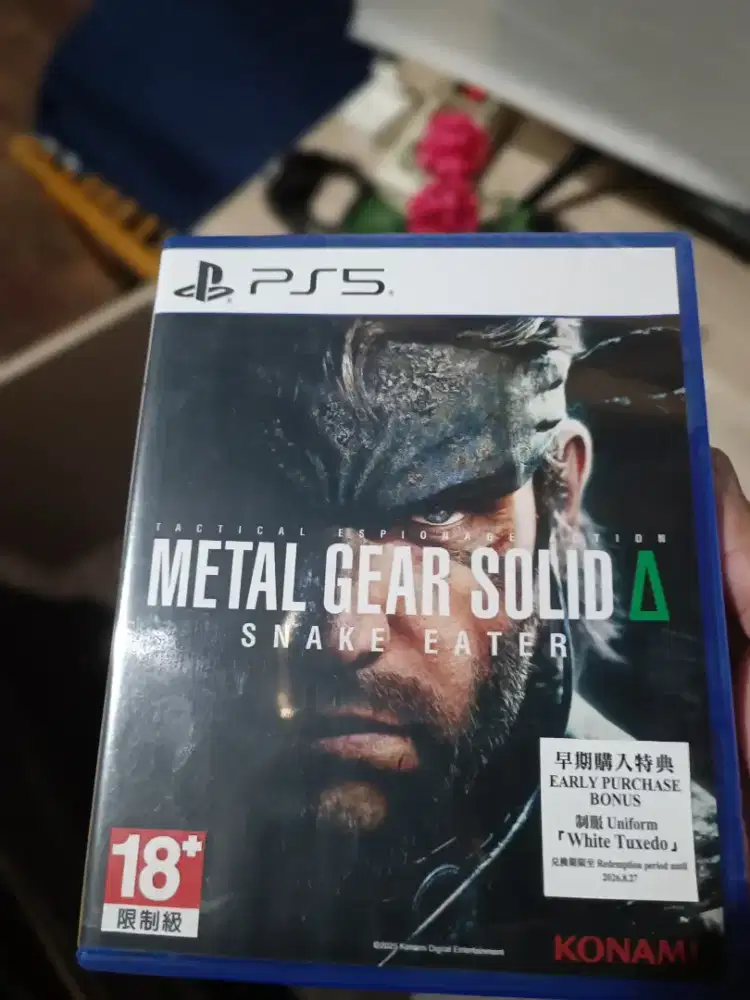 Dijual BD PS5 Metal Gear Solid Delta terbaru