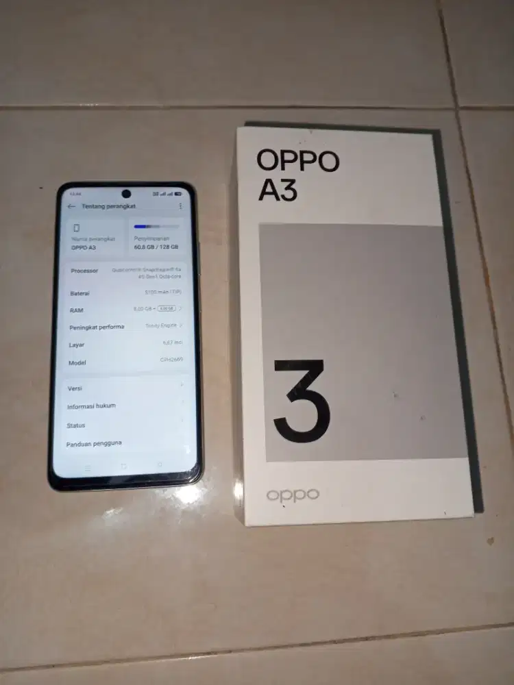 Oppo A3 ram 8/128