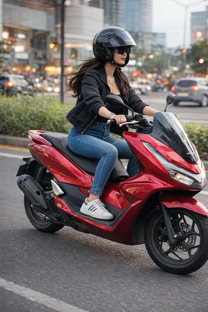 Pcx 160 red siap pakai ,no minus ,terawat