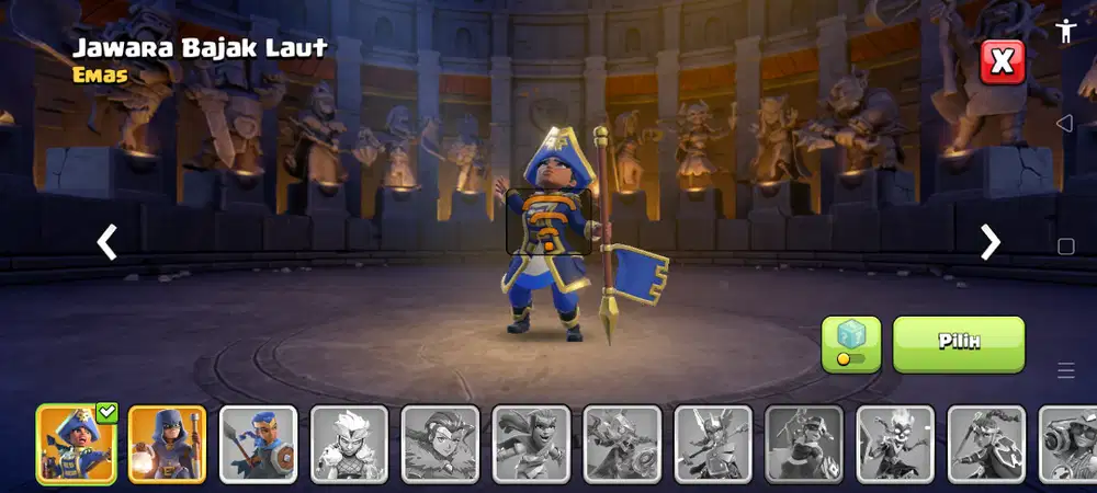 EDISI BU. JUAL AKUN COC TH 18. LOKASI BOGOR