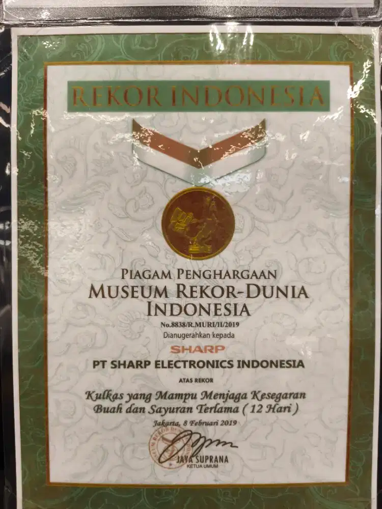 Sharp Refrigrator Multidoor SJ-IFX96PDG 5 Pintu