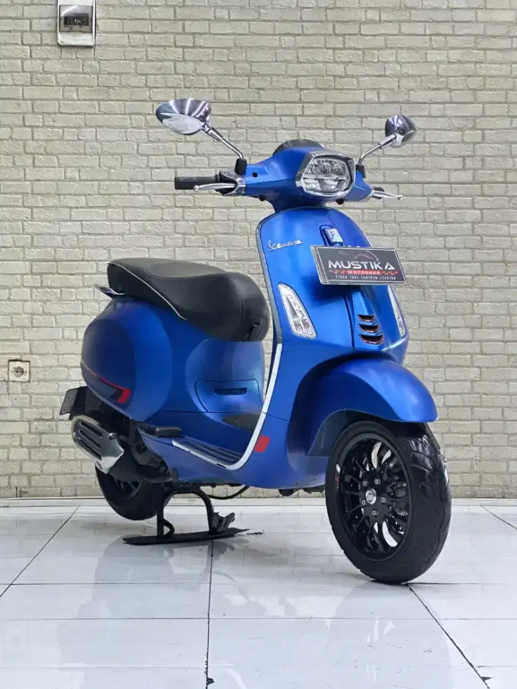 TERMURAH‼️ Vespa Sprint S150 ABS Iget 2019 Matte Blue