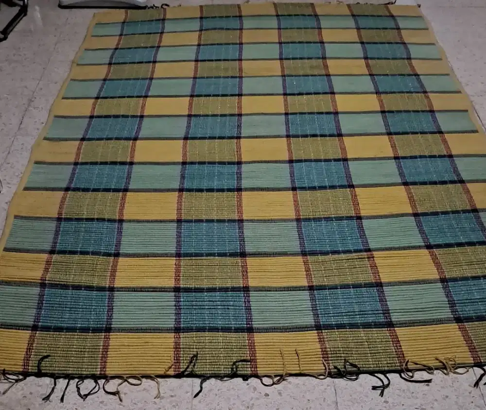 KARPET RONA HIJAU KUNING – SIAP PAKAI