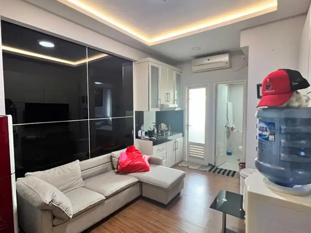 Dijual Cepat Apartemen Grand Emerald Gading Nias 2 Kamar Furnish SHM Murah