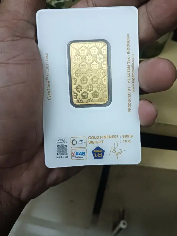Emas Antam 10 gram