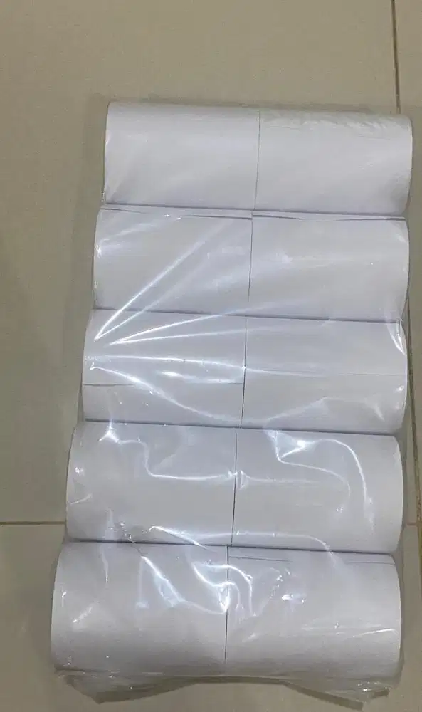 Roll kertas thermal ukuran 73 mm x 55 mm