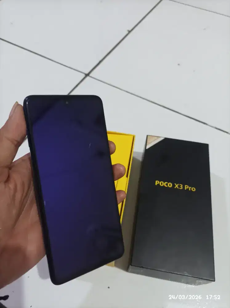 Hp xiaomi poco x3 pro ram 8/256 (matot)