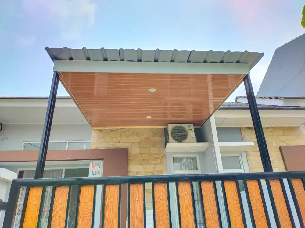 Pembuatan kanopi baja ringan