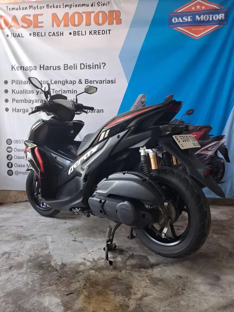 (B) Yamaha Aerox 155 VVA Connected Tahun 2021