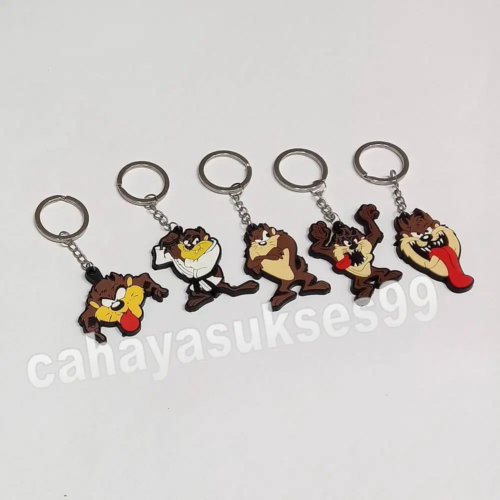 Gantungan Kunci Motor Tazmania Souvenir Keychain Aksesoris Ganci New